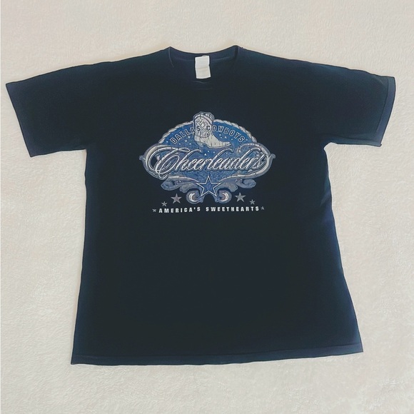 Gildan Tops - Vintage Dallas Cowboys Cheerleaders TShirt From Texas Stadium 💙🤍💙🤍💙